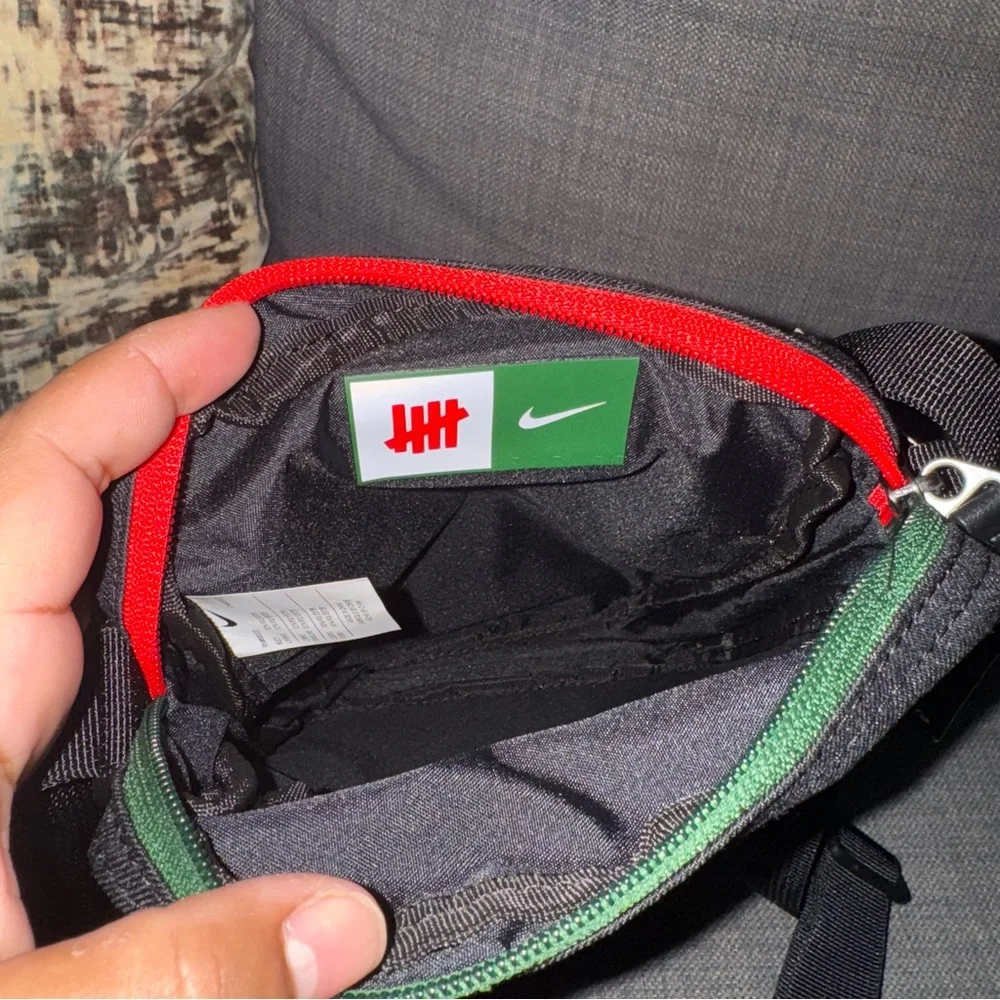 Undefeated black crossbody